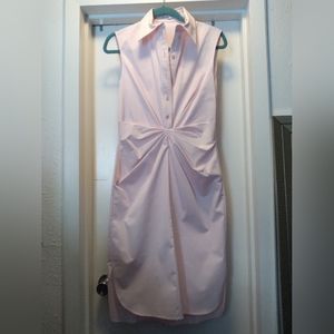 Dior Pink Light Cotton Short Casual Dress